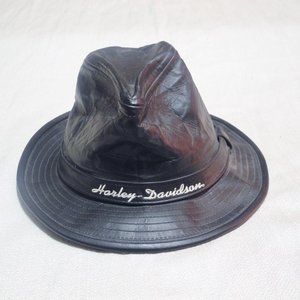 Harley Davidson Leather Hat